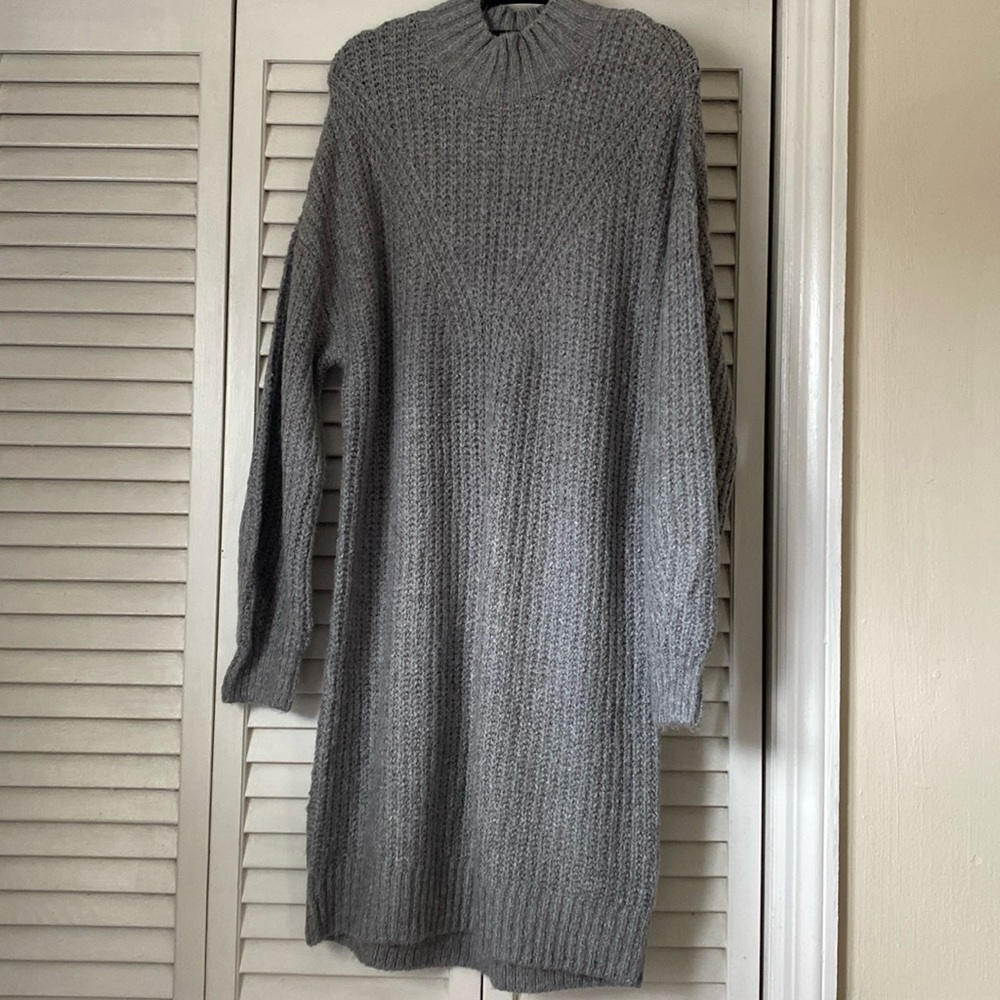COPY - NWT Gray Sweater Dress